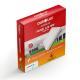LUMINARIA LED SOBREPOR SUPER ECO 18W BIVOLT BR6500K QUADRADO - OUROLUX