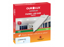 Luminaria Led Embutir 24W Bivolt BR6500K Quadrado