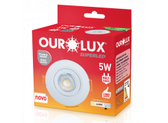 Lâmpada Led Spot Redondo 5W BR6400K Branco - Ourolux