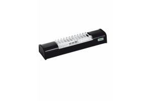 Luminaria Compacta Preta 60W 2XE-27 - TASCHIBRA 