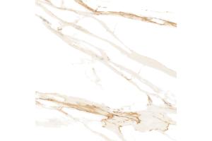 PORCELANATO ACETINADO RETIFICADO MAX CALACATA ORO SATINY 71202 71X71 CLASSE A  - EMBRAMACO