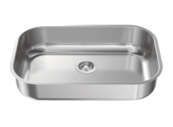 Cuba Aço Inox N2 56x35x110 s/ Polimento - GHELPLUS