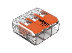 CONECTOR EMENDA 3P 41A 0,5-6MM 221-613        WAGO