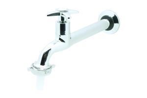 Torneira Cozinha Parede Com Bico C23 1/2-3/4 DN15-20 1158 - BOGNAR