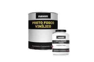 Kit Preto Fosco Vinílico F6004 1/4  -  NASON