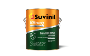 Tinta Acrílica Fachada Protegida Emborrachada Fosco 3,6L - Suvinil