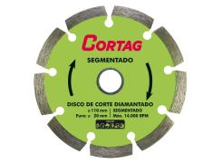 Disco Diamantado Segmentado Eco 20x110mm - Cortag