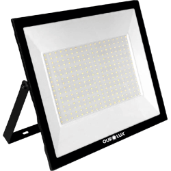 REFLETOR LED SLIM 200W BIV PTO BR6500K     OUROLUX
