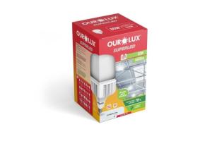 Lâmpada Led Bulbo T80W Bivolt BR6500K E27 - Ourolux 