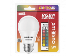 Lâmpada Controled 5W RGBW  - Ourolux