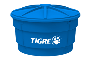 Caixa D'Agua Com  Tampa - Tigre