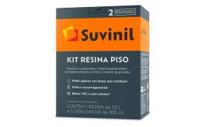 Kit G Resina + Catalisador Piso Cimento Queimado 1,8KG - SUVINIL 