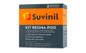 Kit P Resina + Catalisador Piso Cimento Queimado 0,6Kg - SUVINIL