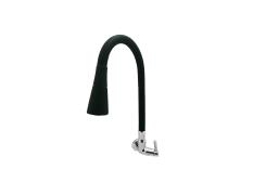 Torneira Bica Movel  De Cozinha Para Parede Conic Preta C29 1/2-3/4-1/4 Dn15-20 Bognar 