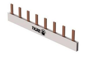 Barramento Monofasico 8 Ligações 80A 440V - Tigre