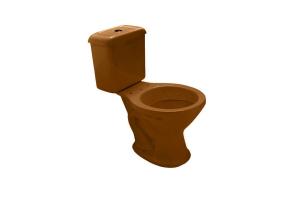 Bacia Para Caixa Acoplar Parati Ocre - Logasa