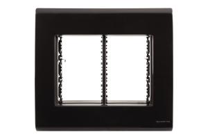 PLACA 6P 4X4 GRAFITE LIZ 57106/078      TRAMONTINA