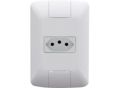 Tomada 2P+T 20A 250V Aria Branco 57241/013 - TRAMONTINA