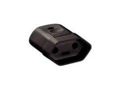 Plug Fêmea Preto 20A 250V 57403054 - TRAMONTINA