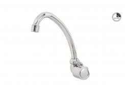 Torneira para Cozinha de Parede com Bica Móvel Arejada Sleek 162C44 - Kelly