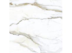 Porcelanato Calacata Pan Oro Retificado Polido Branco 94x94 CLASSE A - EMBRAMACO