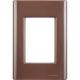 Placa 4X2 3P L Giz Cafe 57200056 TRamontina