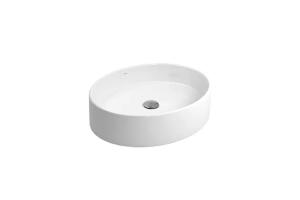 Cuba Apoio Borda Fina Oval Branco 410x500 L9317 Deca