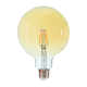 LAMPADA VINTAGE LED GLOBO G125 4W BIVOLT BRANCO QUENTE 2400K - OUROLUX