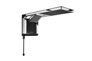 CHUVEIRO ACQUA DUO PRETO E CROMADO 220V 6800W - LORENZETTI