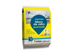 Argamassa Para Bloco de Vidro 5kg - Quartzolit