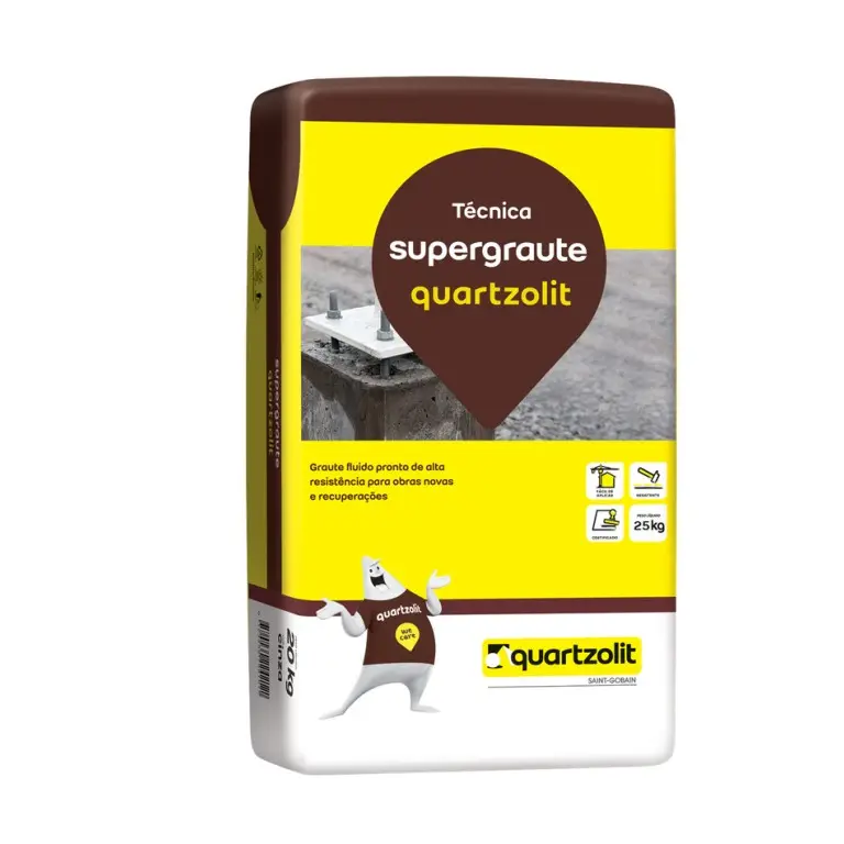 GRAUTH SUPERGRAUTE PLUS (V2) Saco 25KG - QUARTZOLIT