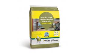 Argamassa Porcelanato e Piso sobre Piso Externo 20kg Cinza - Quartzolit