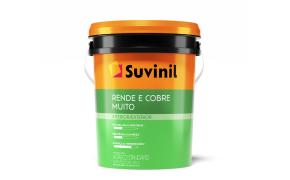 Acrílico  Fosco Branco Rende E Cobre Muito Balde 20 Litros - Suvinil