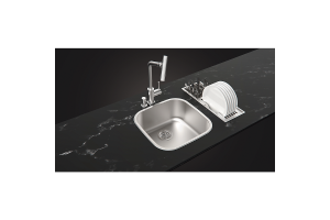 Cuba de Embutir ou Sobrepor Tramontina Tramontina Aria Maxi 40 BS em Aço Inox Acetinado 40x40 cm