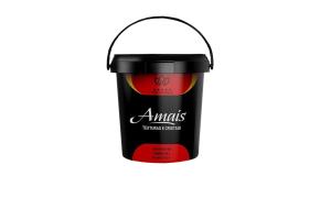 Texturatto Cristalizado Turmalina Preta Balde 23Kg - Amais