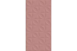 Revestimento Retificado Relevo Botânico Rose 45x90 MT B/COM - LUME
