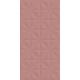 Revestimento Retificado Relevo Botânico Rose 45x90 MT B/COM - LUME