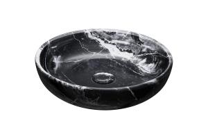 Cuba Apoio Borda Fina Black Stone 450mm L164599 - Deca
