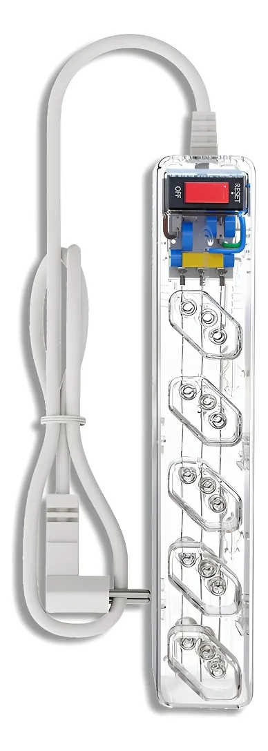 FILTRO LINHA C/DPS BIV 10A 5T 3P PTO       CLAMPER