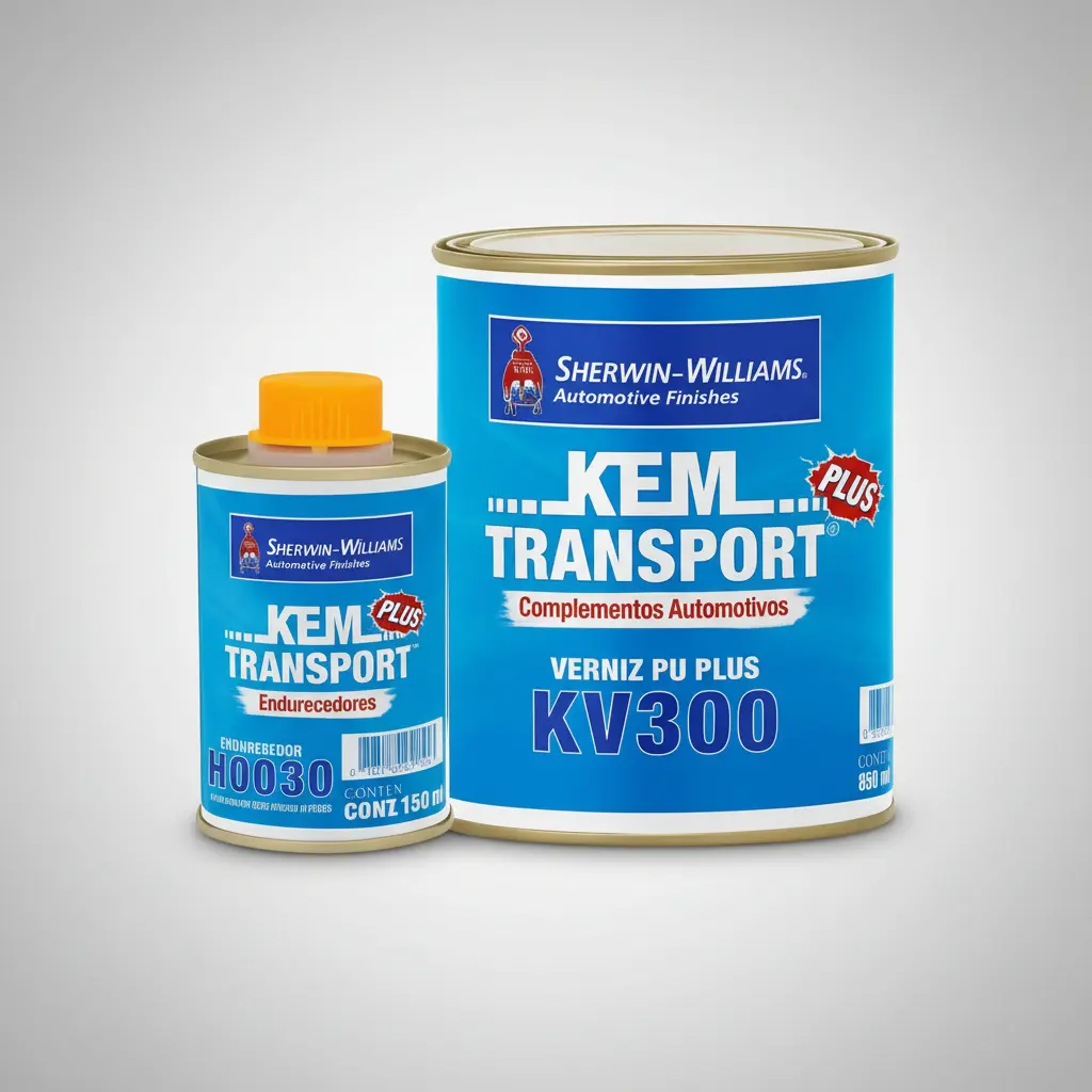KIT VERNIZ PU PLUS KV300 COMP A+B 1/4     LAZZUDUR