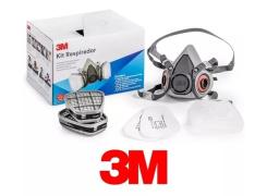 Kit Respirador Semi Facial 6200 - 3M