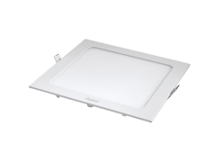 Luminária LED Embutir Downlight SLI Quadrado Bivolt 18W 6500K - Avant
