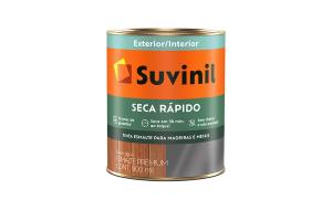 Tinta Esmalte Sintético Seca Rápido Acetinado Base Agua Branco 900ml - Suvinil