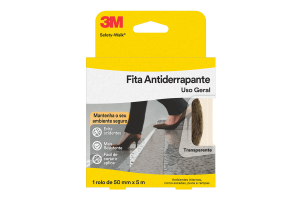 Fita Antiderrapante 50mmX5m Transparente - 3M