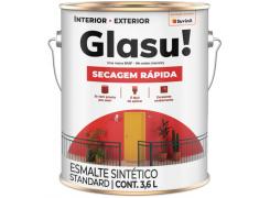 Tinta Esmalte Secagem Mais Rápida 3,6L Brilhante Cores - Glasu