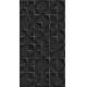 Revestimento Retificado Relevo Prisma Black 63x120 MT A - LUME