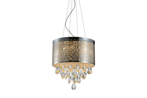 Lustre Aço Barcelona Cristal 5XG9 - Avant