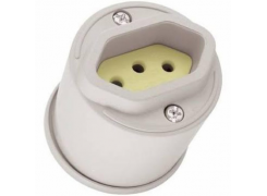 Tomada Padrao Externa 10A CZ 2P+T RADIAL