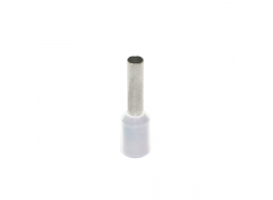 Terminal Tubular Para Cabo 0,50mm Branco 