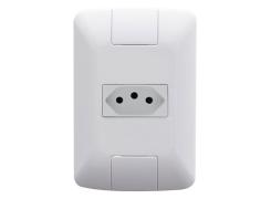 Tomada 2P+T 10A 250V Aria Branco 57241/010 - Tramontina